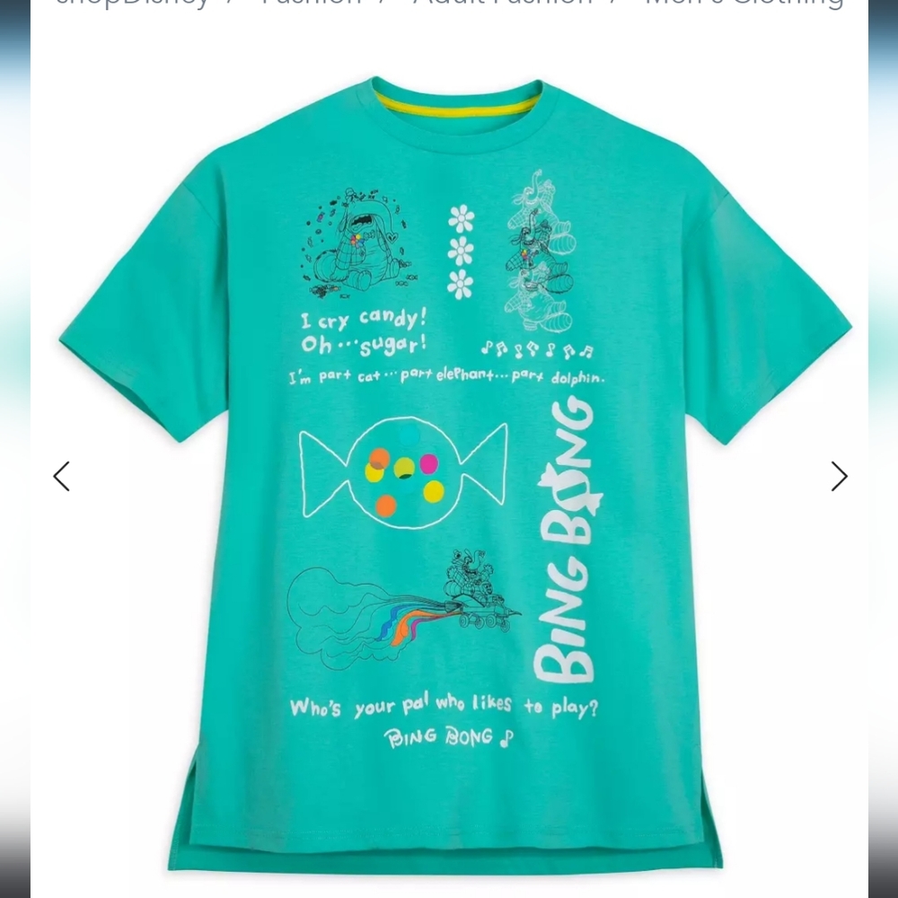 Inside Out BB  Adult XL Shirt Disney
